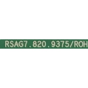 MAIN FUENTE PARA TV HISENSE / NUMERO DE PARTE 278262 / RSAG7.820.9375/ROH / 105918 / 32E5602EUR / G2026C1 / 36275-278262-207F-G2026C / PANEL JHD315V1H01-TXL1/S0/GM/ROH / MODELO 32H4030F1